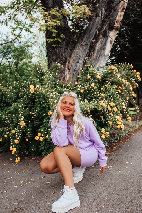 Summer Sundays Short// Lilac *RESTOCKED*